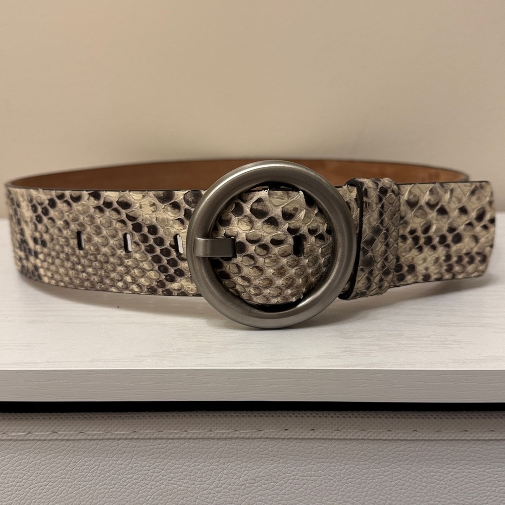 Michael Kors real python belt M